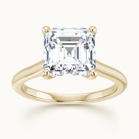 14K Yellow | Asscher | 18K Yellow | Asscher | 10K Yellow | Asscher