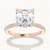 14K Rose | Asscher | 18K Rose | Asscher | 10K Rose | Asscher