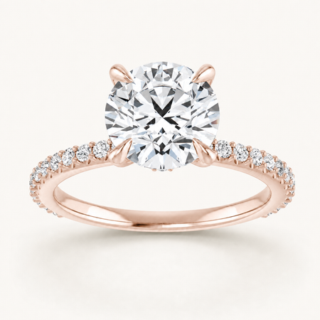 14K Rose | Round | 18K Rose | Round | 10K Rose | Round