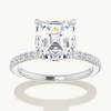 14K White | Asscher | 18K White | Asscher | 10K White | Asscher | Platinum | Asscher