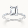 14K White | Emerald | 18K White | Emerald | 10K White | Emerald | Platinum | Emerald