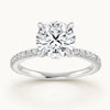 14K White | Round | 18K White | Round | 10K White | Round | Platinum | Round