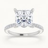 14K White | Square | 18K White | Square | 10K White | Square | Platinum | Square