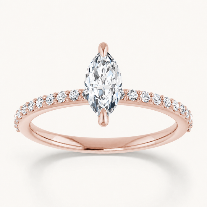 14K Rose | Marquise | 18K Rose | Marquise | 10K Rose | Marquise