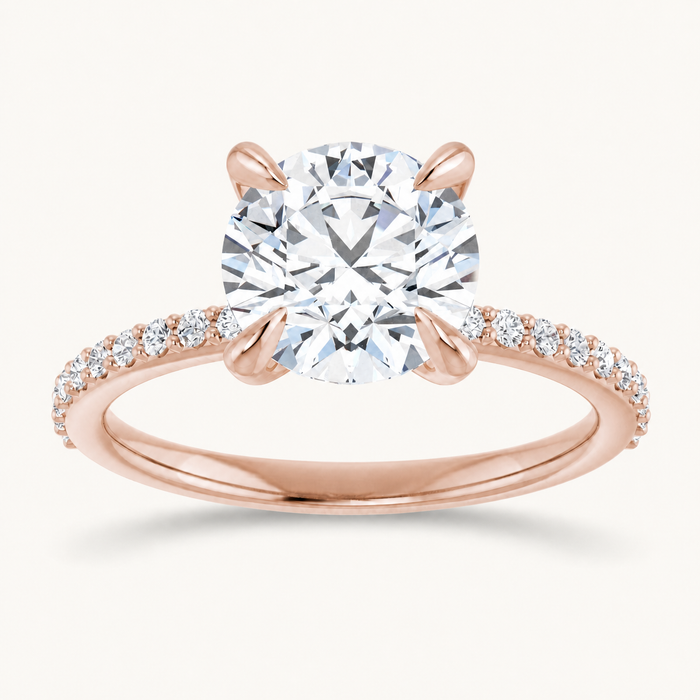 14K Rose | Round | 18K Rose | Round | 10K Rose | Round