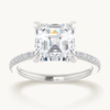 14K White | Asscher | 18K White | Asscher | 10K White | Asscher | Platinum | Asscher
