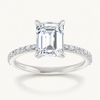 14K White | Emerald | 18K White | Emerald | 10K White | Emerald | Platinum | Emerald