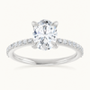 14K White | Oval | 18K White | Oval | 10K White | Oval | Platinum | Oval