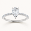 14K White | Pear | 18K White | Pear | 10K White | Pear | Platinum | Pear