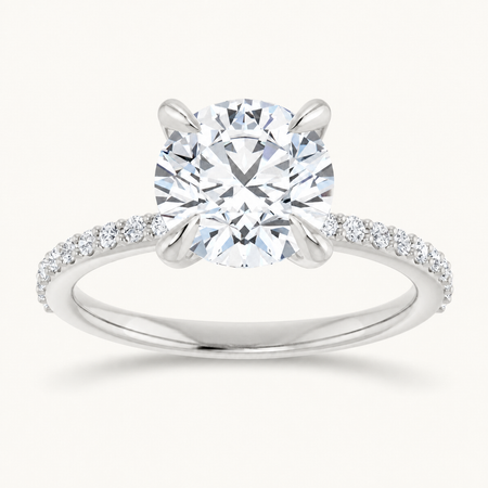 14K White | Round | 18K White | Round | 10K White | Round | Platinum | Round