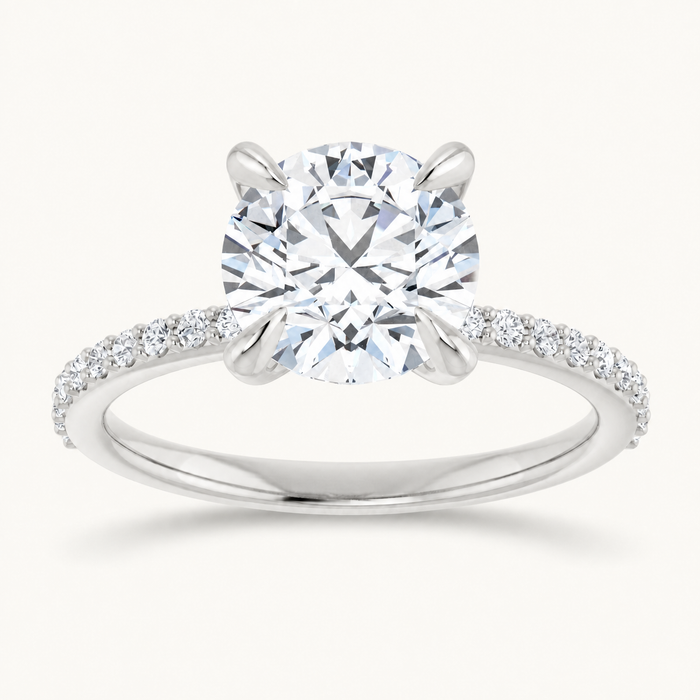 14K White | Round | 18K White | Round | 10K White | Round | Platinum | Round