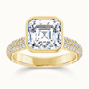 14K Yellow | Asscher | 10K Yellow | Asscher