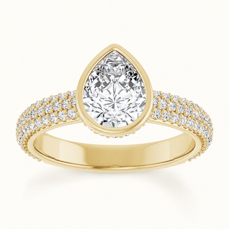 14K Yellow | Pear | 10K Yellow | Pear