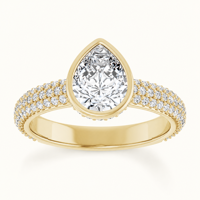 14K Yellow | Pear | 10K Yellow | Pear