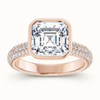 14K Rose | Asscher | 18K Rose | Asscher | 10K Rose | Asscher