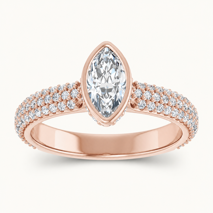 14K Rose | Marquise | 18K Rose | Marquise | 10K Rose | Marquise