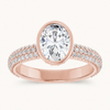14K Rose | Oval | 18K Rose | Oval | 10K Rose | Oval