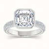 14K White | Asscher | 18K White | Asscher | 10K White | Asscher | Platinum | Asscher