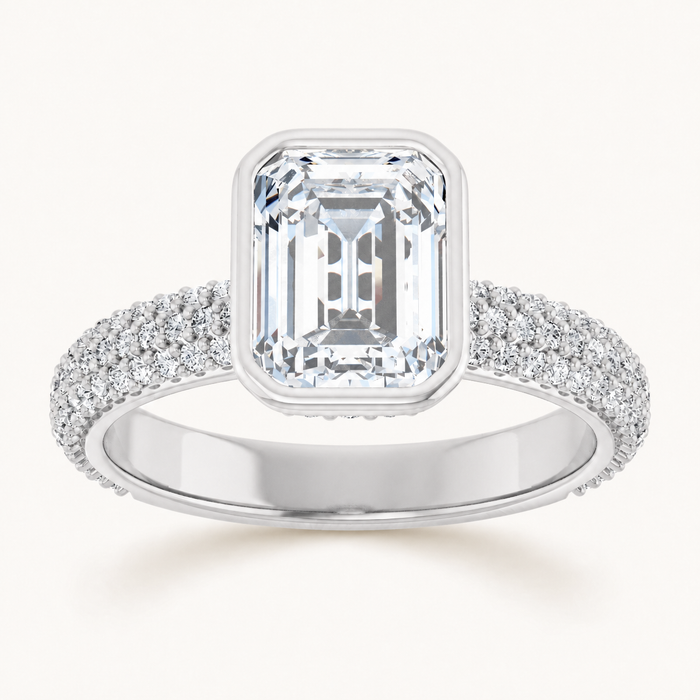 14K White | Emerald | 18K White | Emerald | 10K White | Emerald | Platinum | Emerald