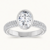 14K White | Oval | 18K White | Oval | 10K White | Oval | Platinum | Oval