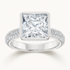 14K White | Square | 18K White | Square | 10K White | Square | Platinum | Square