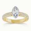 14K Yellow/White | Marquise | 18K Yellow/White | Marquise