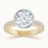 14K Yellow/White | Round | 18K Yellow/White | Round