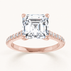 14K Rose | Asscher | 18K Rose | Asscher | 10K Rose | Asscher