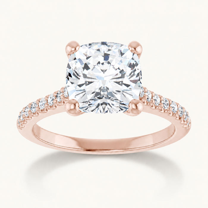 14K Rose | Cushion | 18K Rose | Cushion | 10K Rose | Cushion