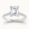 14K White | Emerald | 18K White | Emerald | 10K White | Emerald | Platinum | Emerald