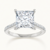 14K White | Square | 18K White | Square | 10K White | Square | Platinum | Square