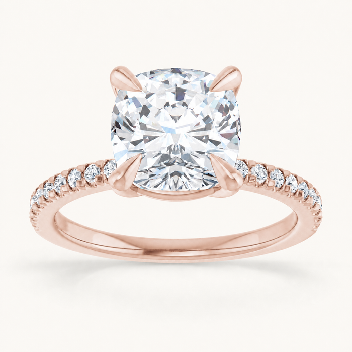 14K Rose | Cushion | 18K Rose | Cushion | 10K Rose | Cushion