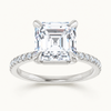 14K White | Asscher | 18K White | Asscher | 10K White | Asscher | Platinum | Asscher