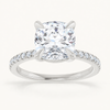 14K White | Cushion | 18K White | Cushion | 10K White | Cushion | Platinum | Cushion