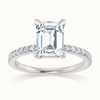 14K White | Emerald | 18K White | Emerald | 10K White | Emerald | Platinum | Emerald