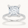 14K White | Square | 18K White | Square | 10K White | Square | Platinum | Square
