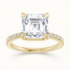 14K Yellow | Asscher | 18K Yellow | Asscher | 10K Yellow | Asscher