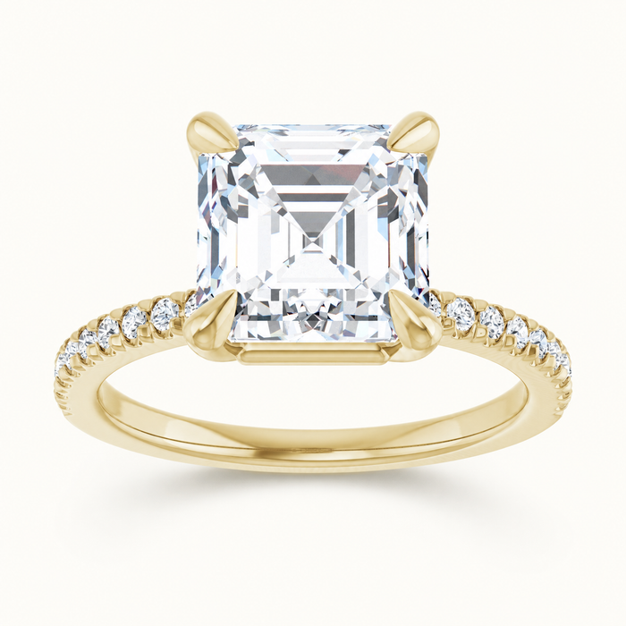 14K Yellow | Asscher | 18K Yellow | Asscher | 10K Yellow | Asscher