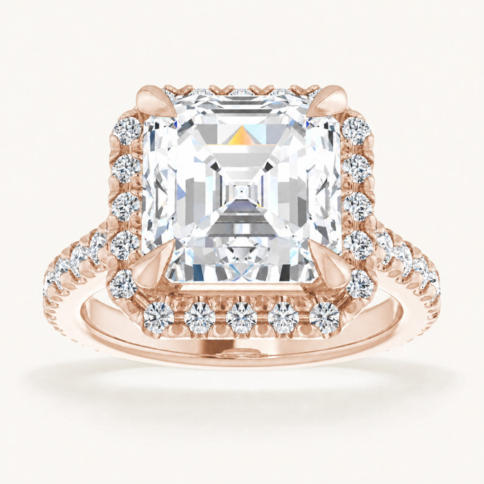 14K Rose | Asscher | 10K Rose | Asscher