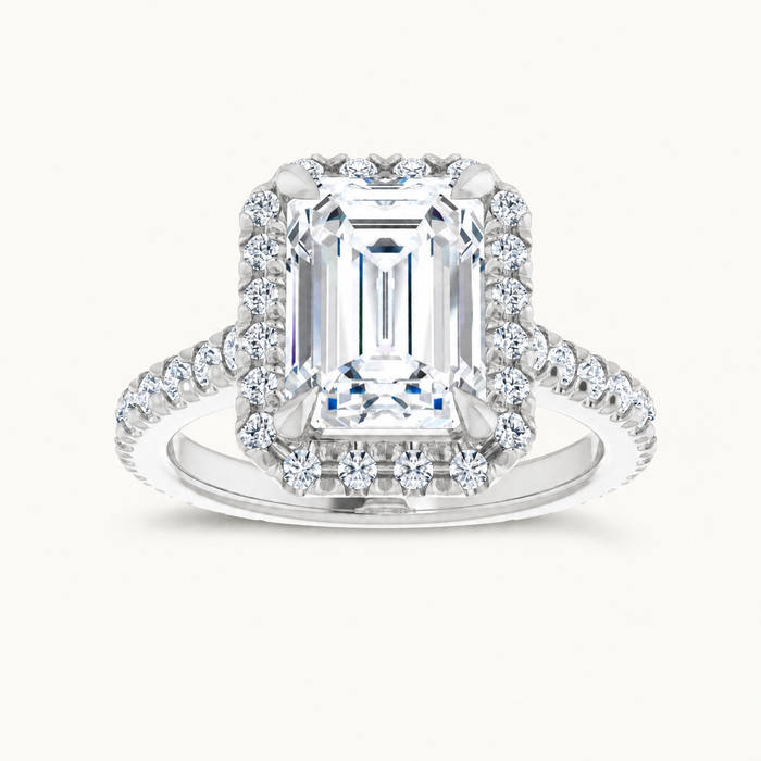 14K White | Emerald | Platinum | Emerald