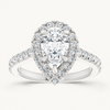 14K White | Pear