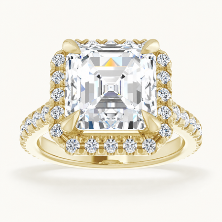 14K Yellow | Asscher | 10K Yellow | Asscher