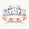 14K Rose | Asscher | 18K Rose | Asscher | 10K Rose | Asscher