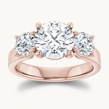 14K Rose | Round | 18K Rose | Round