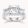 14K White | Asscher | 18K White | Asscher | 10K White | Asscher | Platinum | Asscher
