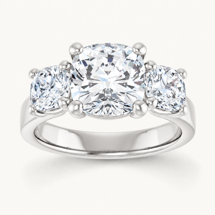 14K White | Cushion | 18K White | Cushion | 10K White | Cushion | Platinum | Cushion