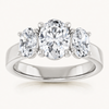 14K White | Oval | 18K White | Oval | 10K White | Oval | Platinum | Oval