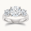 14K White | Round | 18K White | Round | 10K White | Round | Platinum | Round