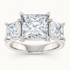 14K White | Square | 18K White | Square | 10K White | Square | Platinum | Square