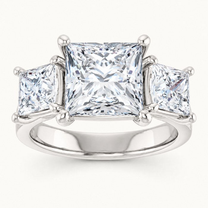 14K White | Square | 18K White | Square | 10K White | Square | Platinum | Square